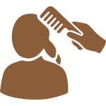 Assistance with Self-Care Icon